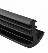 Gummitätning för solpaneler typ T 18x20 mm – carport, skärmtak, springa 3 mm