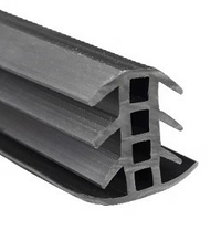 Gummitätning för solpaneler typ T 35x37 mm – carport, förbindelser mellan PV-moduler