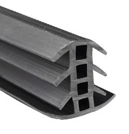 Gummitätning för solpaneler typ T 35x37 mm – carport, förbindelser mellan PV-moduler