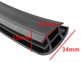 Solenergi fotovoltaisk universell täckprofil T-profil fogtätning EPDM-gummi